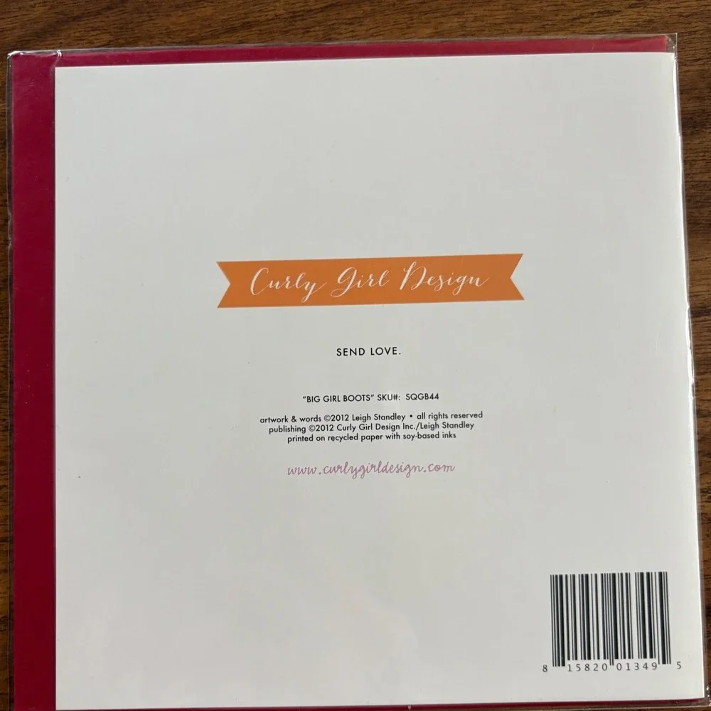 2 Encouragement Curly Girl Design Greeting Cards‎ Faith Inspirational Quotes